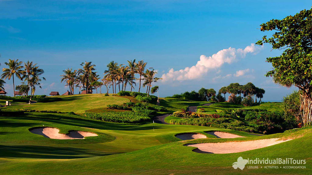 Bali Golf Club Nirwana Located near Tanah Lot Temple with Sunset View