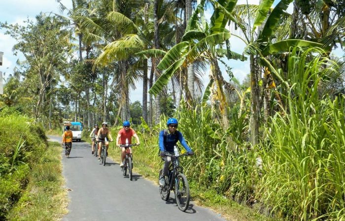 Explore Ubud until Tirta Empul Cycling
