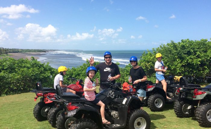 Fun Tandem Ride ATV on Beach